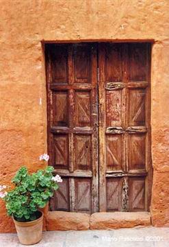 Puerta_Convento Santa Catalina_Arequipa_Peru